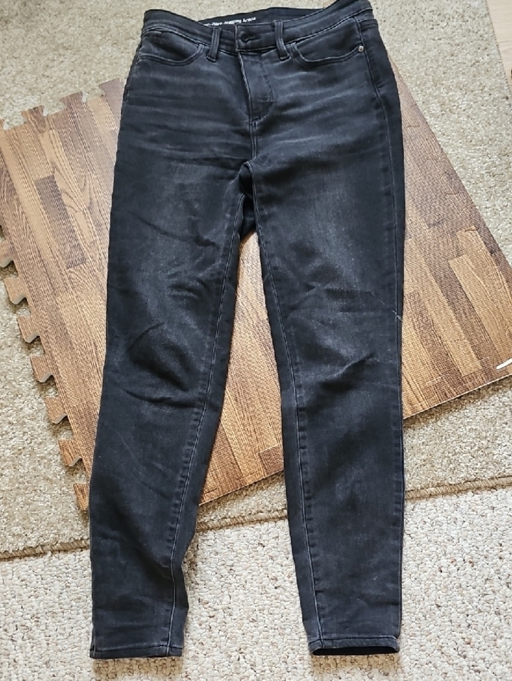 Talbots Flawless High-Rise Jegging Ankle - Charcoal Black